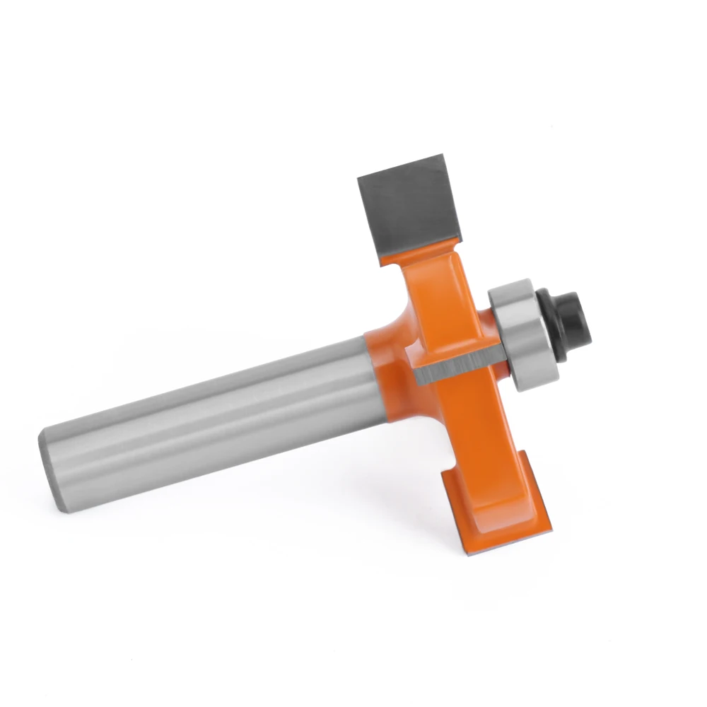 Imagem -02 - Lavie 1pc mm Borda t tipo Entalho com Ferramenta de Rolamento Roteador Bitsfor Carpintaria Fresa de Grau Industrial-c C08319z43508