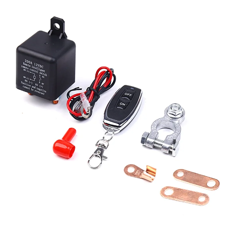 

Автомобильный аккумулятор, интеллектуальный выключатель, 12 В постоянного тока, беспроводной комплект дистанционного управления, разъединительное изоляционное реле, беспроводное