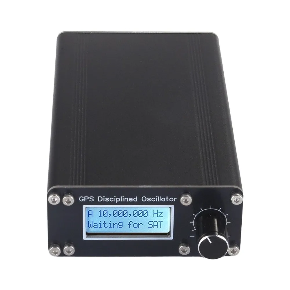 Black OCXO Signal Generator GPSDO For Timing Applications 1PPS Output Module Disciplined Clock Module Square Wave Output