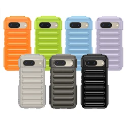 For Google Pixel 8 Case For Google Pixel 8a 8 Pro Cover Solid Color Soft Rubber Shockproof Capsule Phone Case For Google Pixel 8