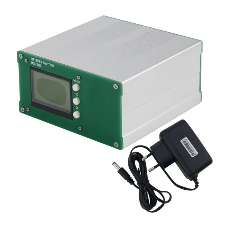 SP8T Switch  Single Pole Eight Throw CNC Program Control RF High Frequency Microwave Switch