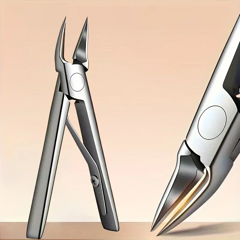 

Stainless Steel Professional Nail Clipper For Thick Nails 1 Unit Perfect For Nail Care And Ingrown Nails