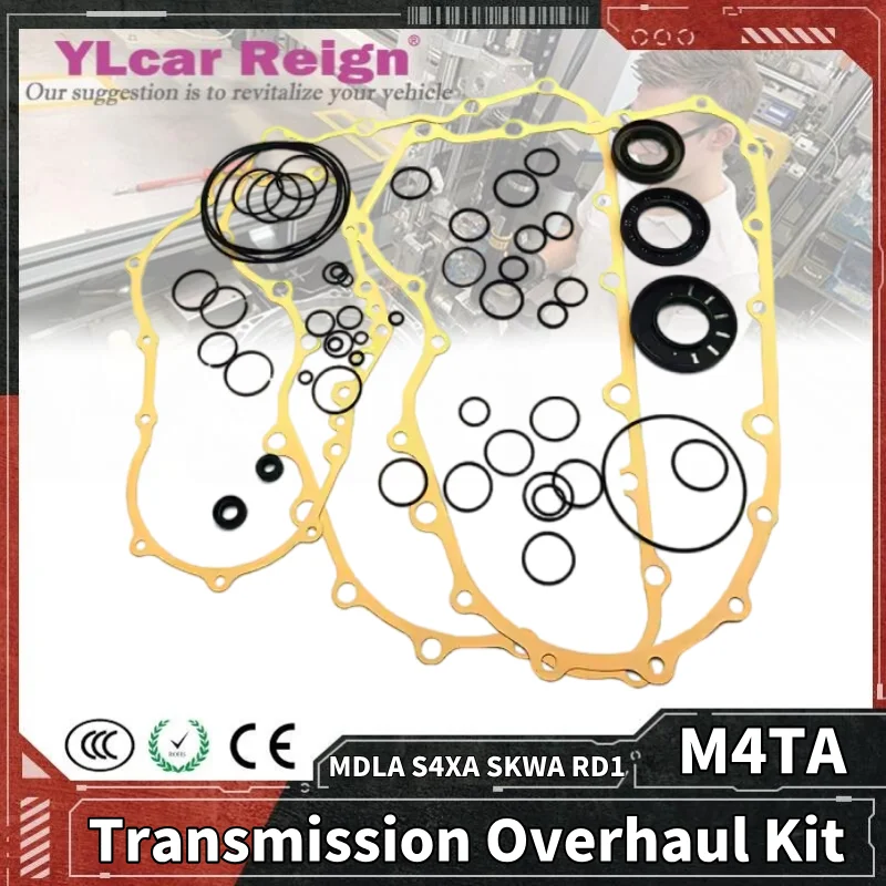 M4TA MDLA S4XA SKWA CRV RD1 Automatic Transmission Gearbox Repair Rebuild Seals Gaskets Overhaul Kit For HONDA CR-V L4