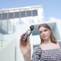 2025 Feiyu Pocket 2 Handheld 3-Axis Gimbal Stabilized 4K Video Action Camera With Wide Angel lens, All Metal Frosted Body Only 1