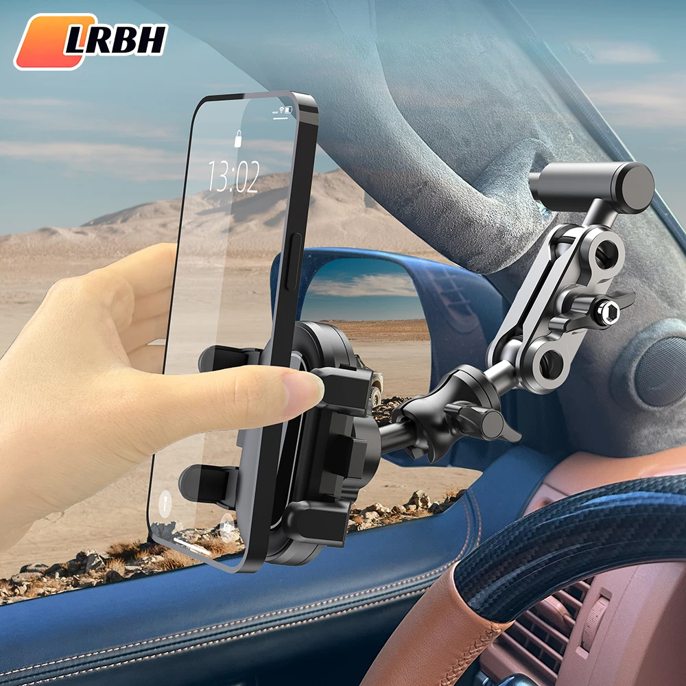 [Car Handle Armrest Phone Holder] Car A-pillar Mobile Phone Bracket Off-road Vehicle Truck Handle Armrest Handle Mobile Phone