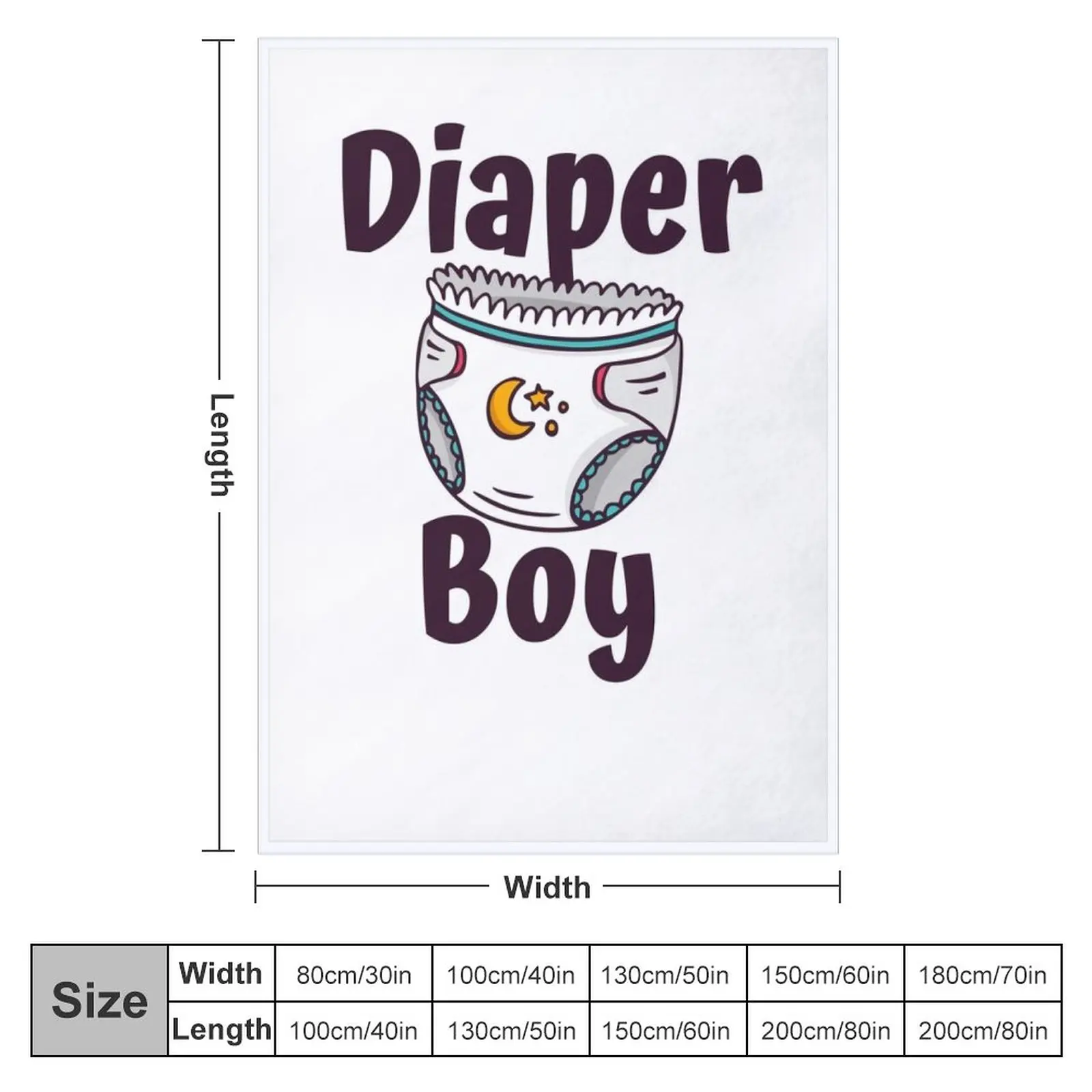 New ABDL Diaper Boy DDLG adult baby diaper Throw Blanket Fluffy Soft Blankets Winter bed blankets sofa bed Softest Blanket