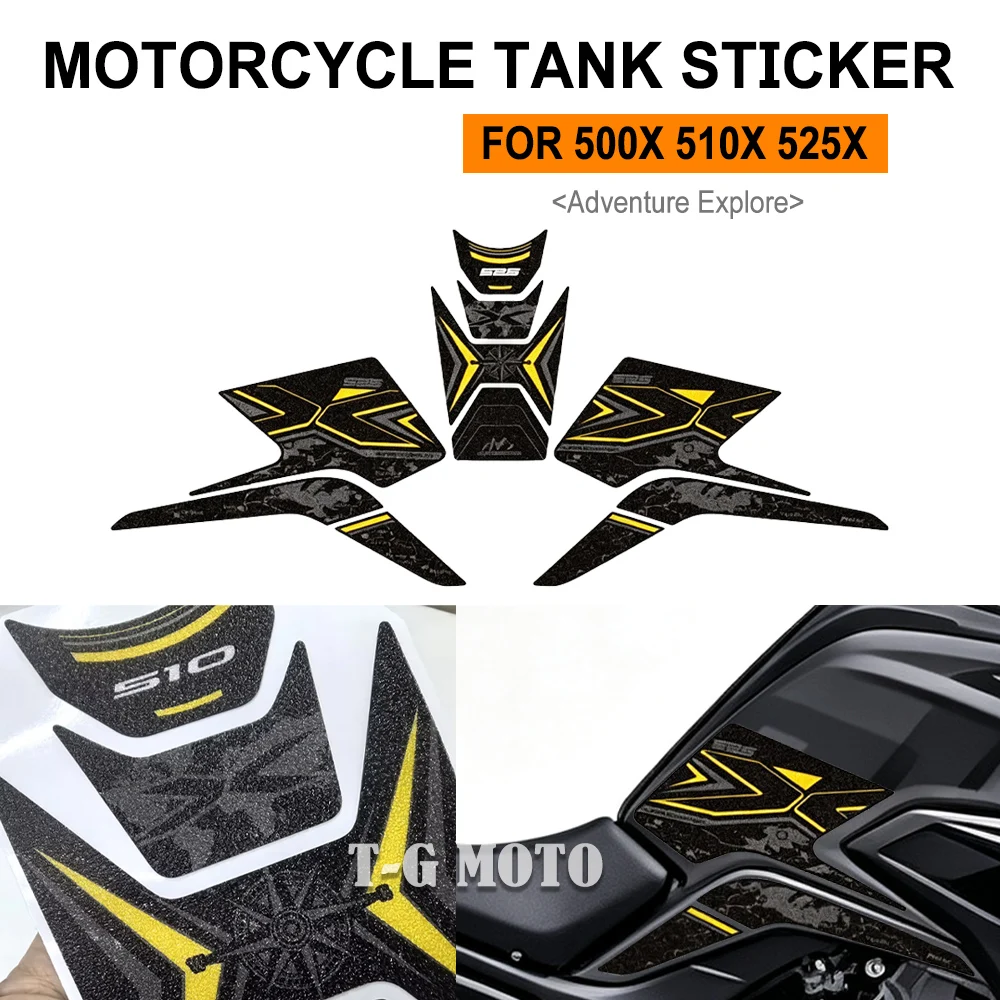 kove-500x-510x-525x-500-510-525-x-アドベンチャー・エクスプローラー・モーターサイクル用フロストステッカー・タンクパッド・防水・滑り止めステッカー