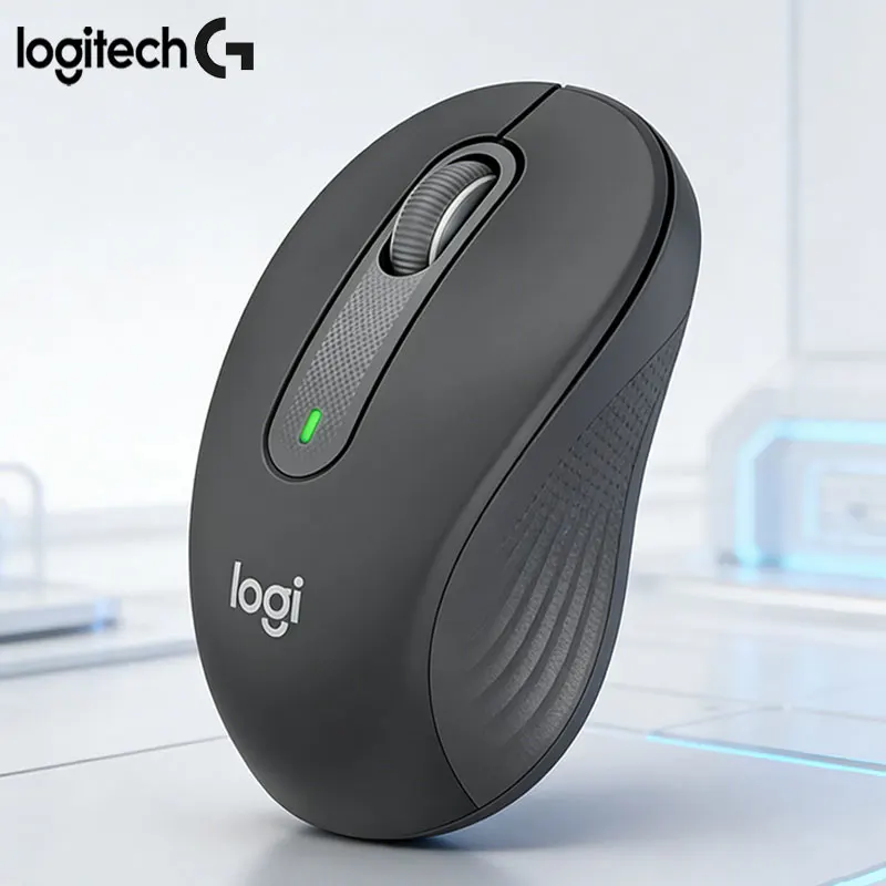 Logitech M750/G305 Ergonomic mouse, office wrist support, silent, wireless, compatible with computers and laptops