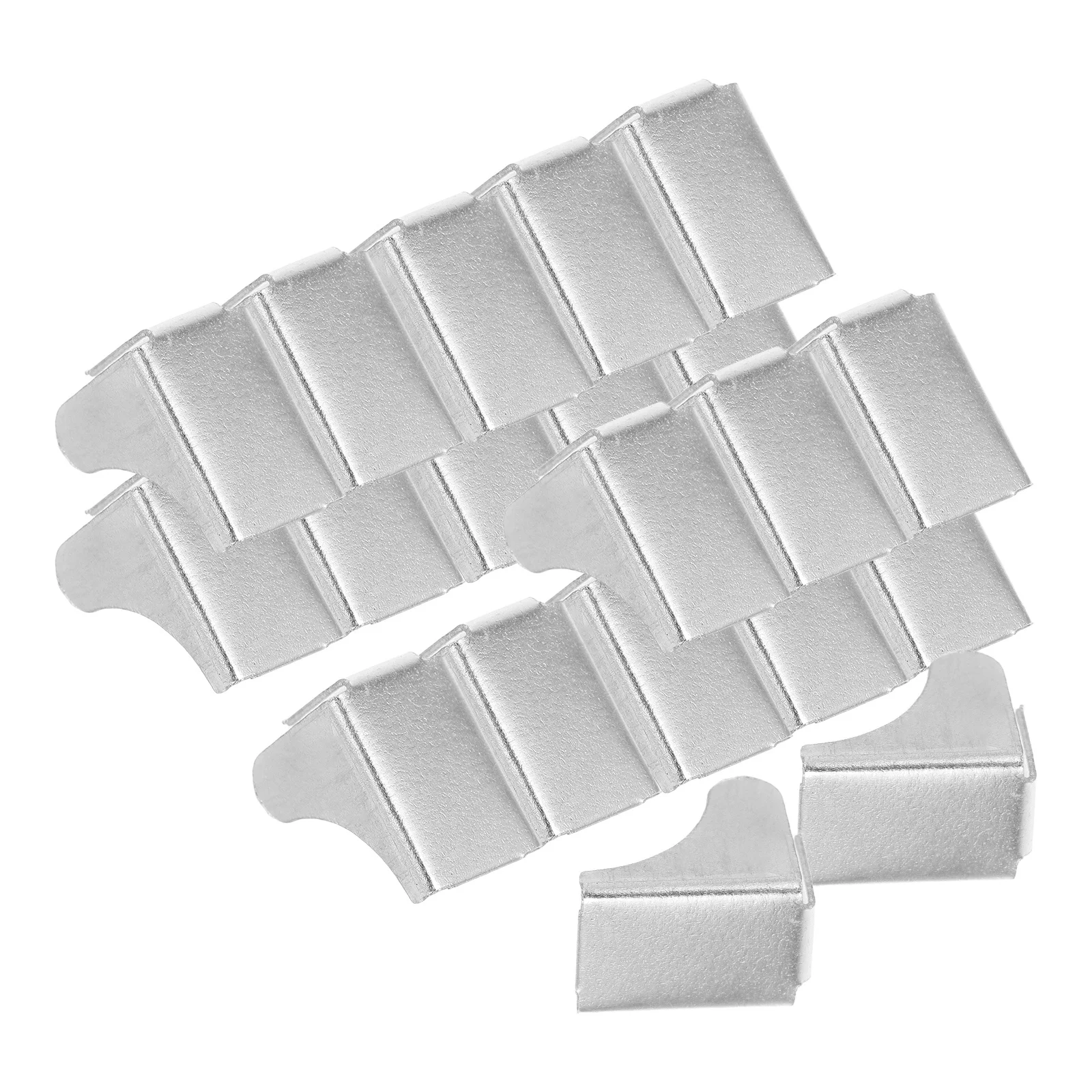 

20Pcs Metal Cabinet Shelf Support Clips Easy Adjustments Reorganization Flexible Storage Solutions Shelf Clamp