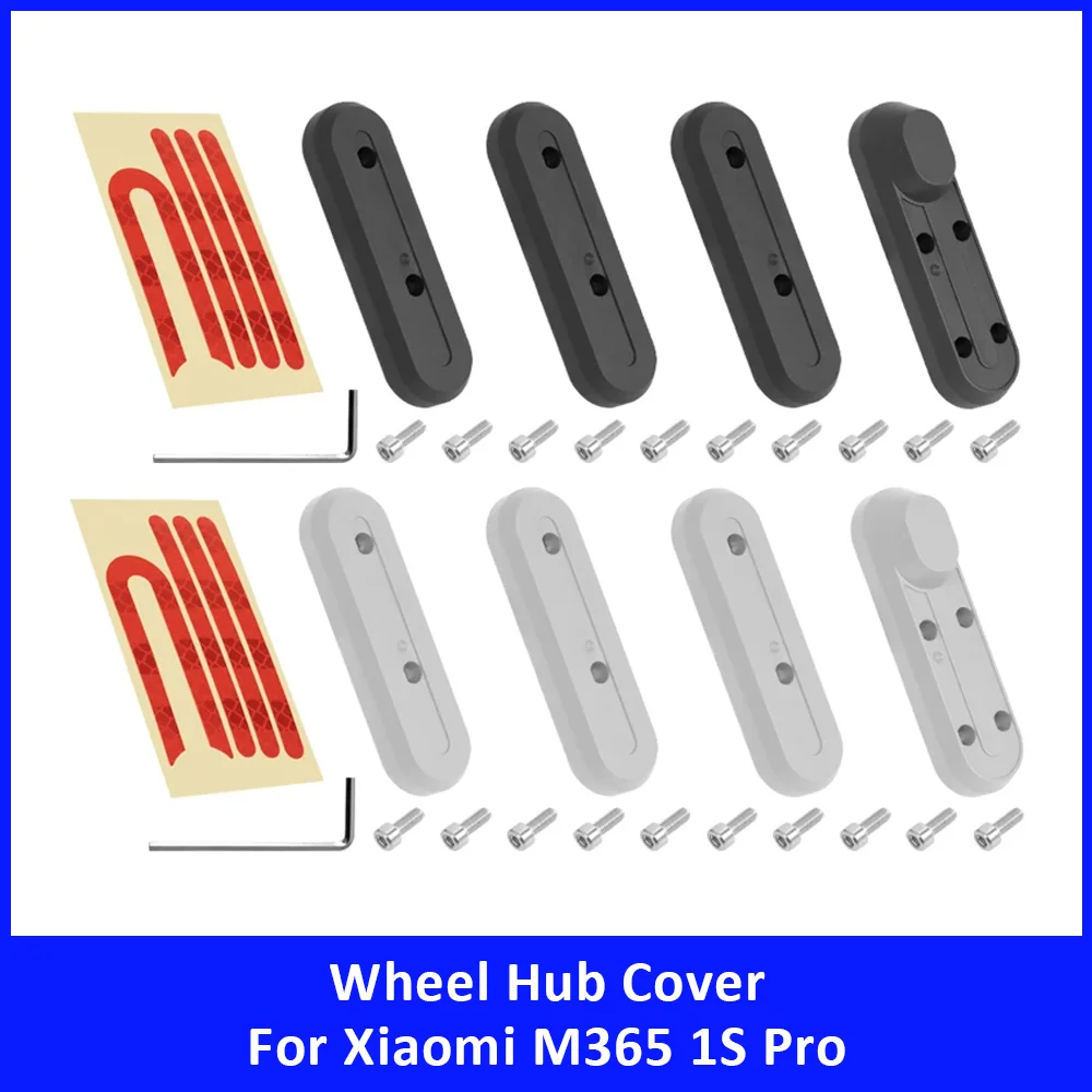 

Крышка ступицы колеса для Xiaomi M365 1S Pro, защитный чехол, декоративный чехол со светоотражающей наклейкой, аксессуары для электрического скутера