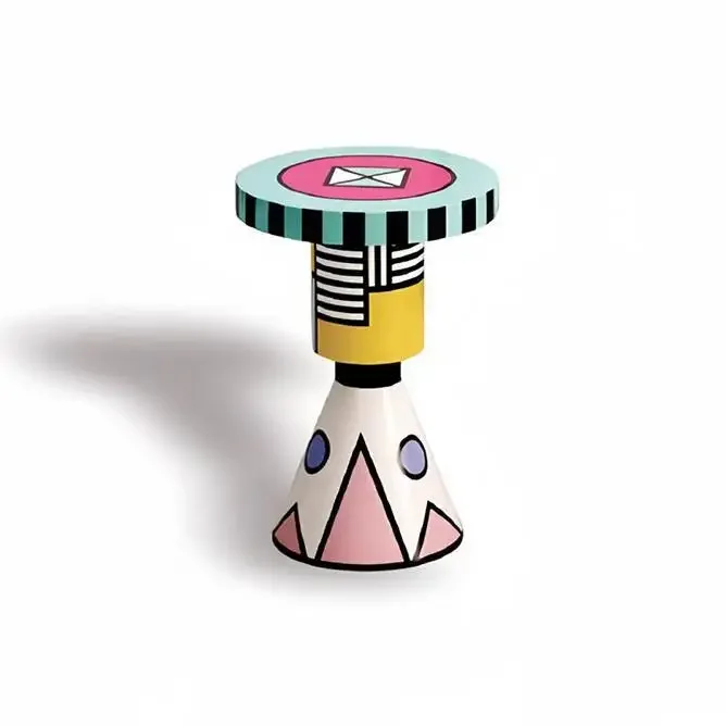 

Round pier cartoon living room small side dressing stool