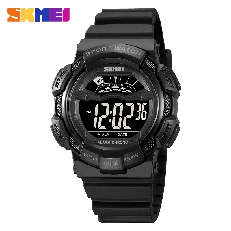 SKMEI Outdoor Sport Watch Men Alarm Chrono Clock Men's Digital Electronic Watch For Men 5bar Waterproof Wrist Watches Wristwatch