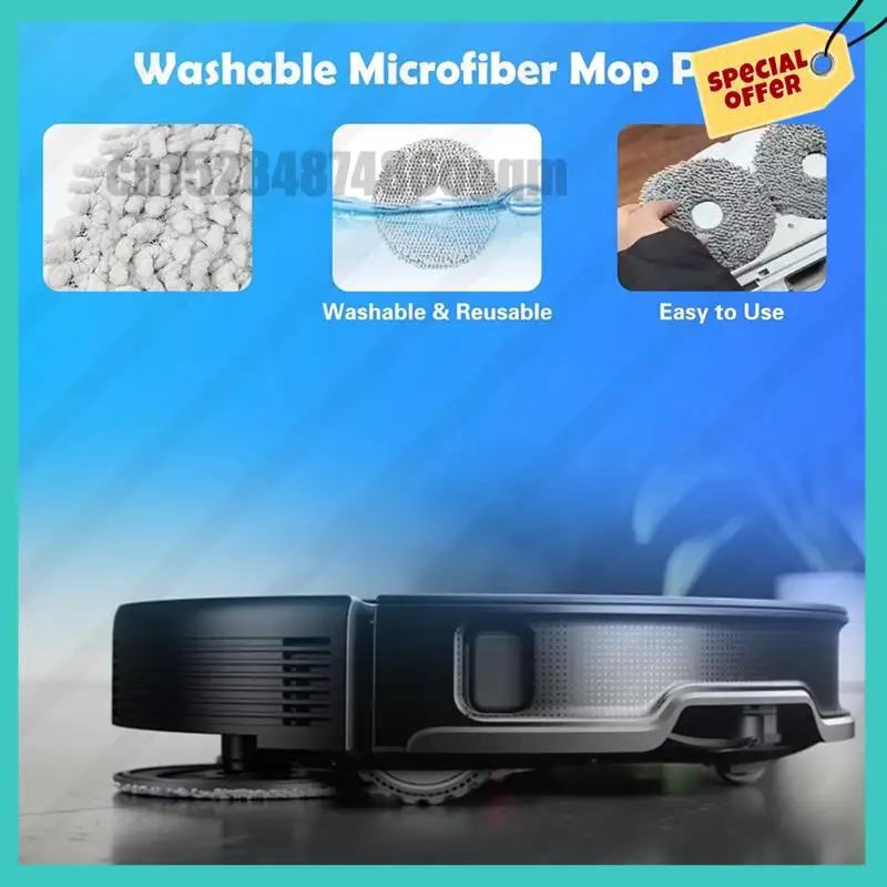 -ABJZ Replacement Parts For Roborock Saros 10R / G20S Vacuum Cleaner Main Side Brushes HEPA Filter Mop Pads Dust Bag