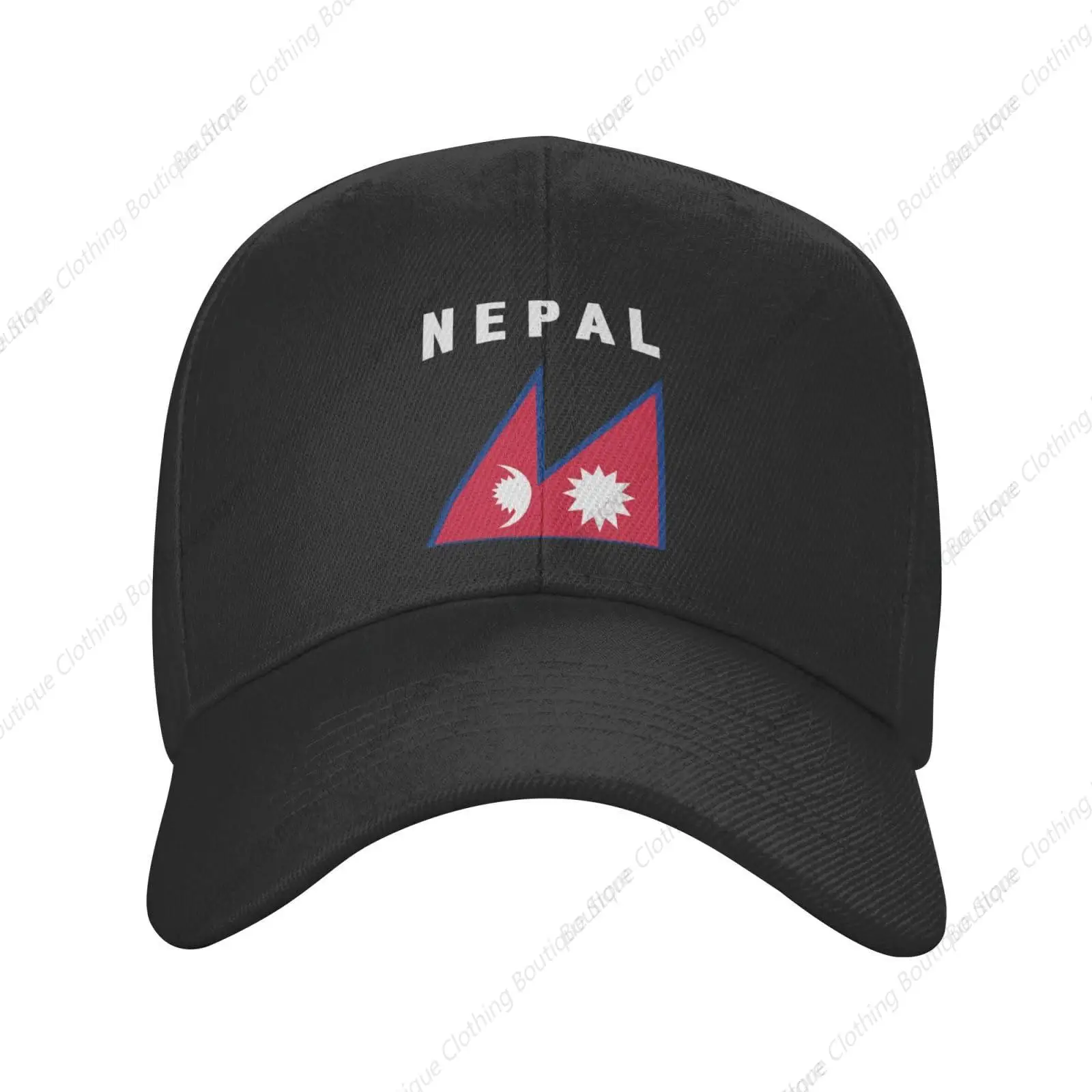 

Nepal Flag Nepali Classic Hat Fashion Casquette Golf Dad Hats Adjustable Baseball Cap Men Women