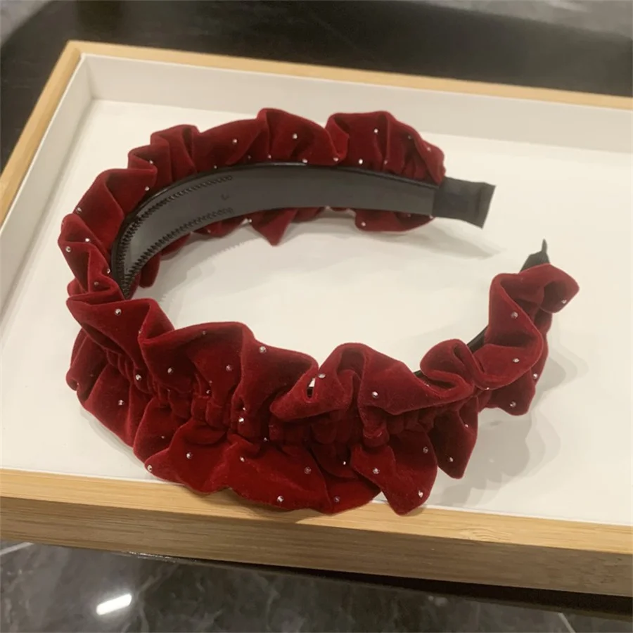 New Headbands for Women butterfly Knotted Hair Band Solid Color Hairband Simple Hair Hoop Retro Makeup Headwear Hair Accessories