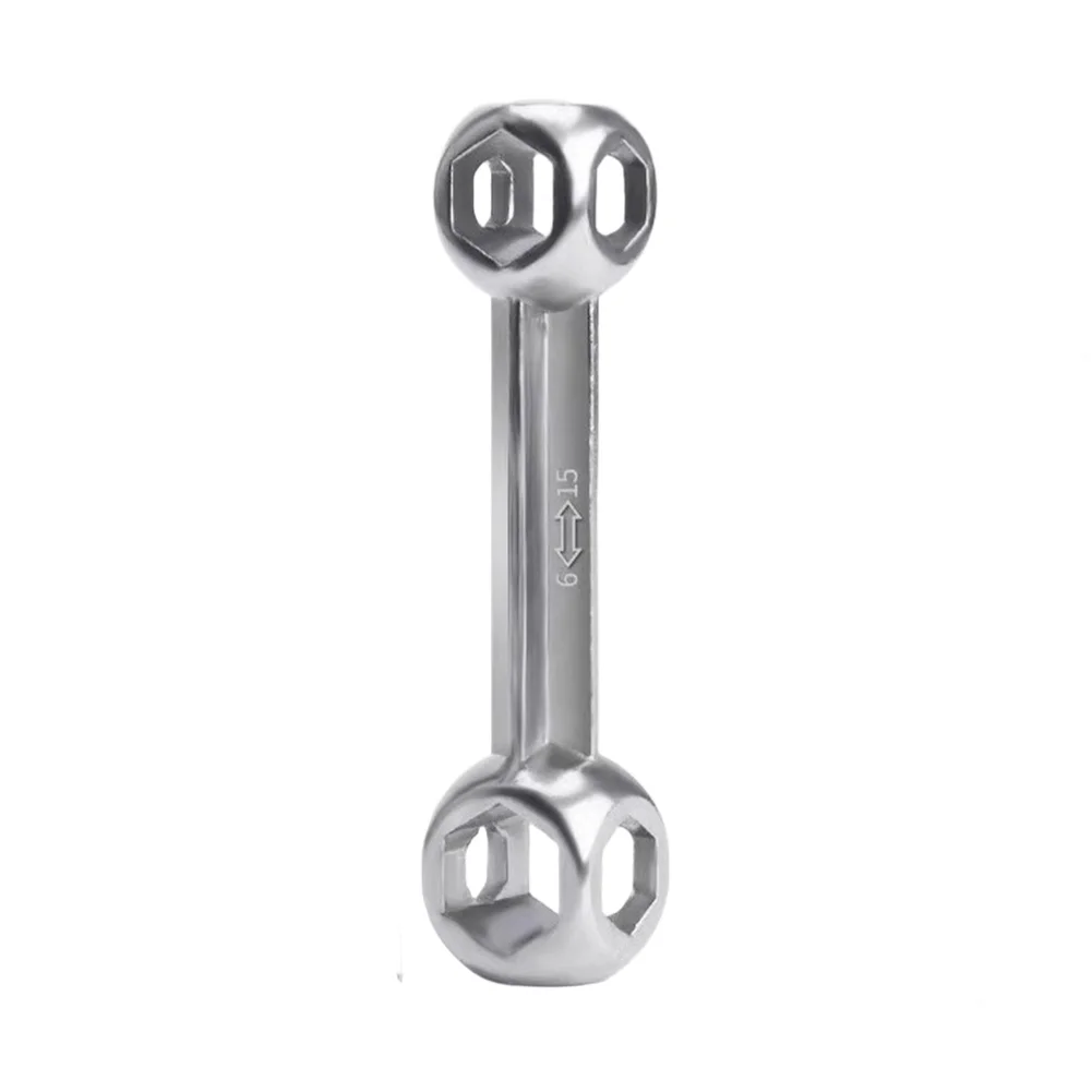 Compact Bone Wrench 10 in 1 Hex Key Tool for Bicycle Motorcycle Repair Lightweight 22g 95mm Ergonomic Hexagon Wrench Head