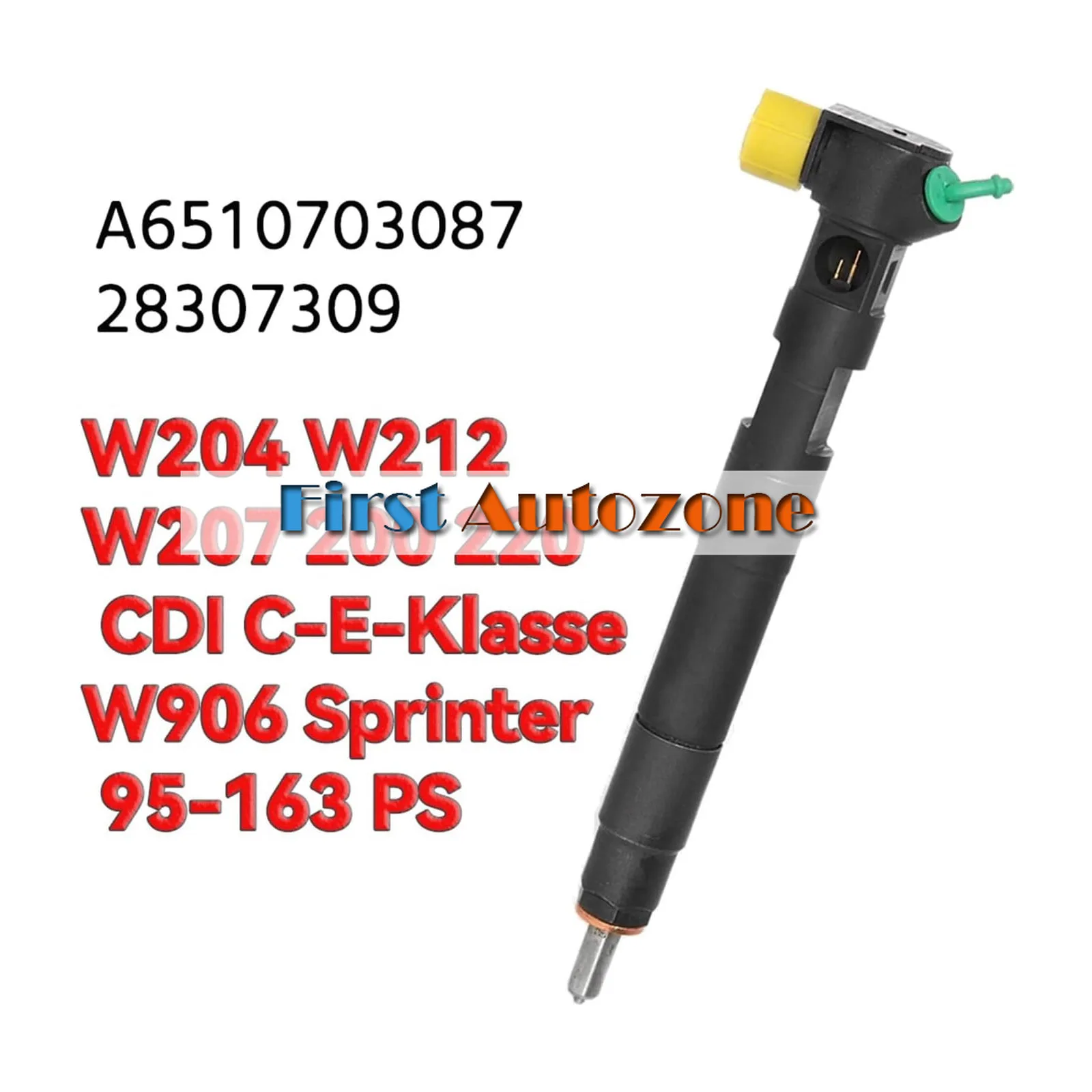 4x injection nozzle injector A6510703087 28307309 Fits Benz W204 W212 W207 200 220 CDI OM651