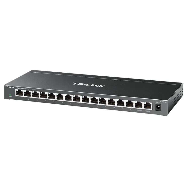 Imagem -03 - Tp-link Switch de Rede Ethernet 10 Mbps 100 Mbps 1000mbps Porta Vlan Ethernet Antminer 16 Portas Venda Quente