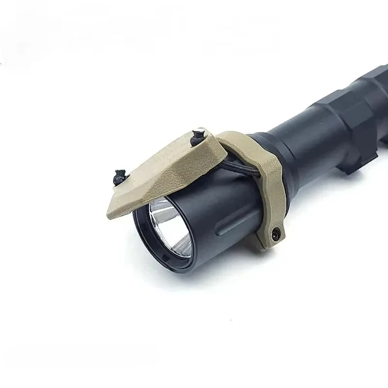 Tactical M300 M600 Flashlight Protective cover Weaposn Light Front Lens Cap for M952V M951 Modlite Scout Light Protector