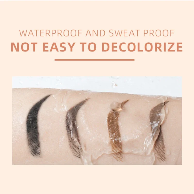Natural Wild Eyebrows Paste Waterproof Non Decolorizing Semi Permanent Eye brow shaping cream Women Beauty Eyebrow Enhancers