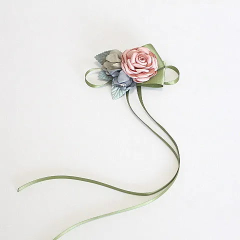 Chinese Style Vintage Satin Rose Brooch Long Ribbon Lucky Blessing Collar Pin For Shirts Dresses Daily Wear Multi Color Options