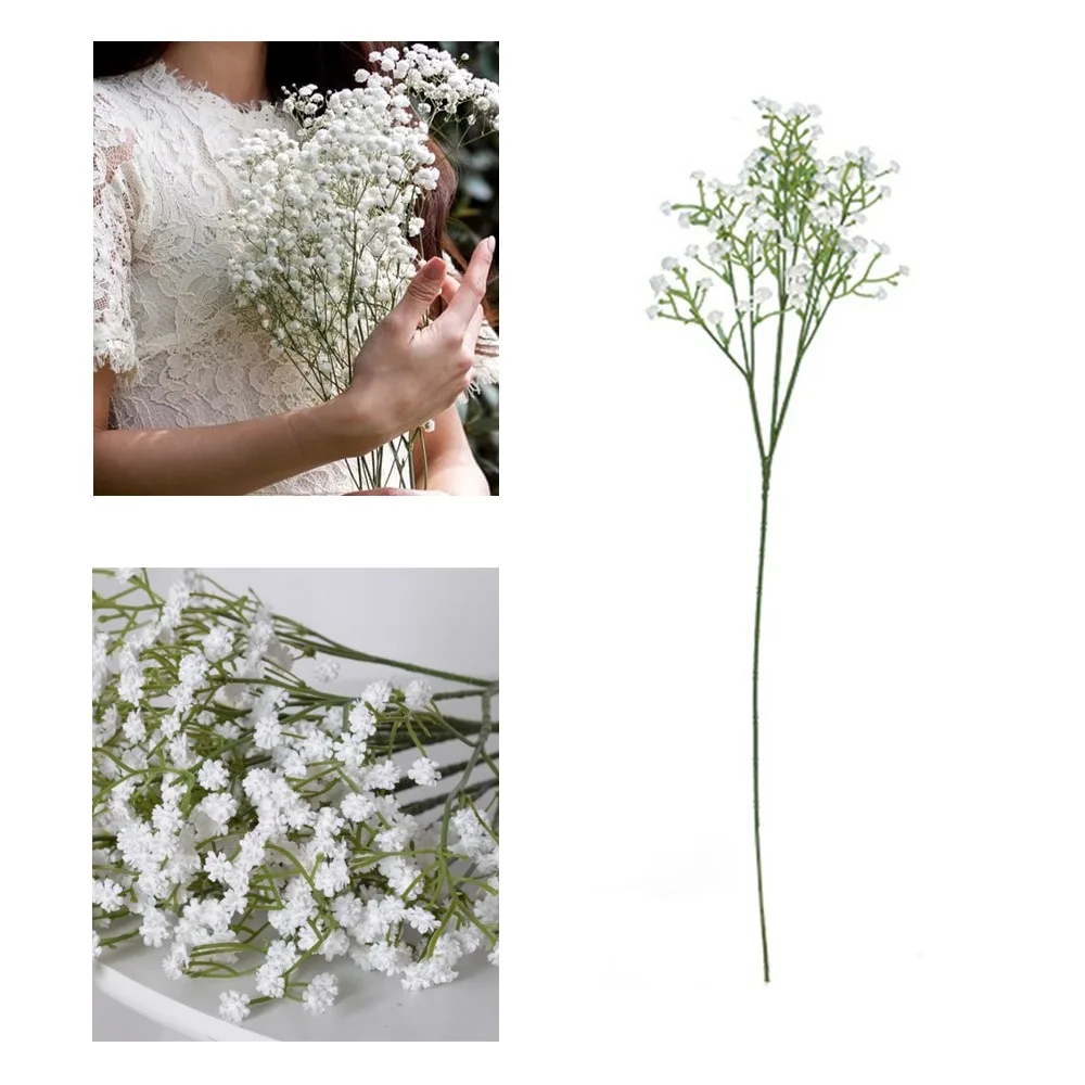 

10pcs 52cm Simulation of The Sky Full of Stars Holding Flowers Wedding DIY Bouquet Home Garden Office Photography Decoration.