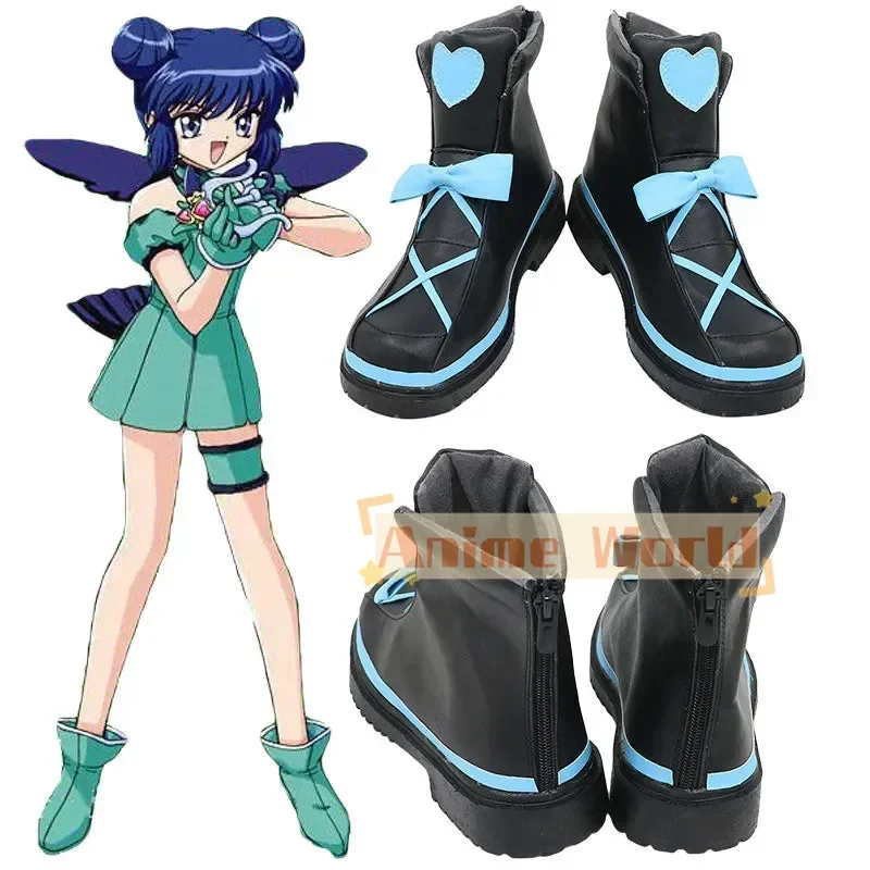 

Tokyo Mew Mew Aizawa Minto Обувь для косплея на заказ Хэллоуин Карнавальная вечеринка Реквизит