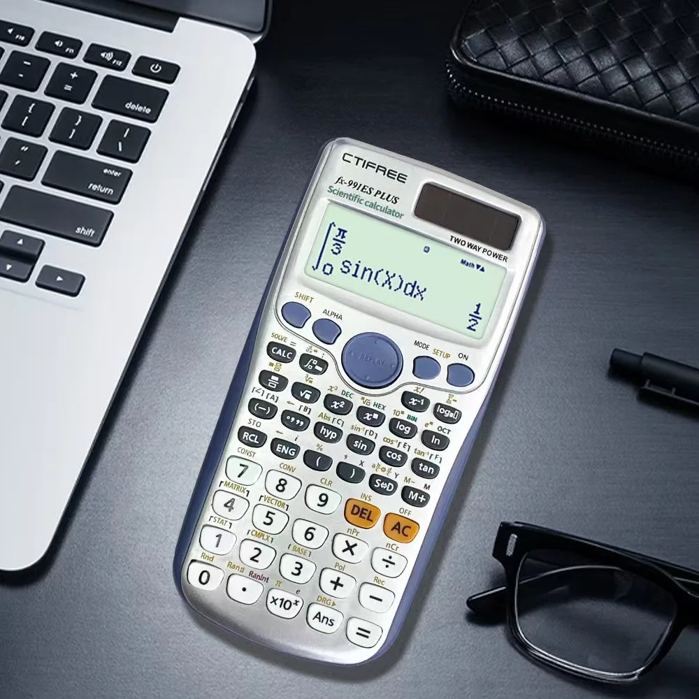 FX991ESPLUS2nd Function Calculator Student Science Calculator Matrix Complex Number Solving Equations designed for student exams