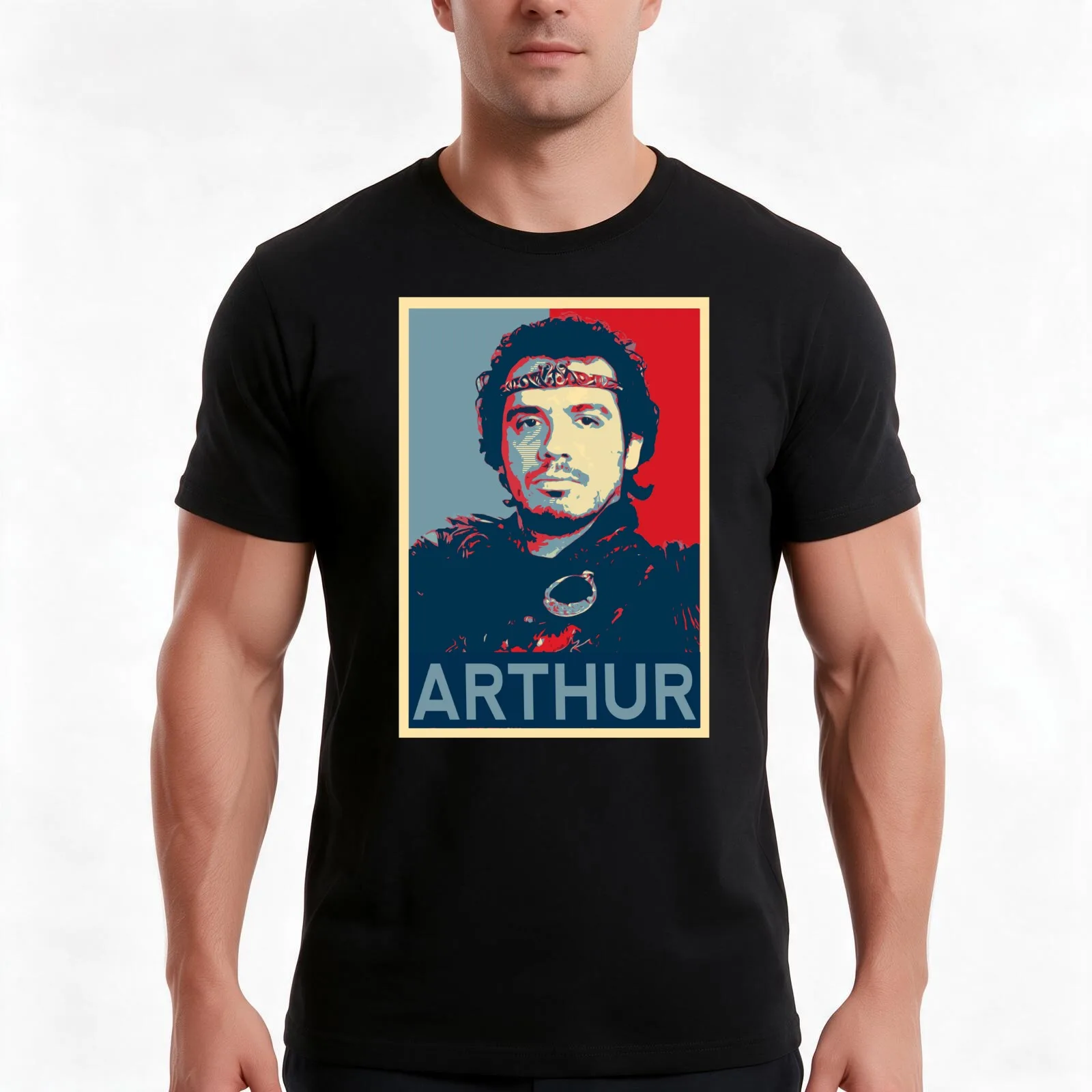 Kaamelott - Arthur Hope Style T-Shirt Summer Casual Cotton Tee Oversized Streetwear Tops Vintage Graphic Print 100% Cotton