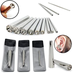 1PC 316L Surgical Steel Concave Insertion Tapers Plugs Eyelets Gauge Expander Piercing Tool Professional Body Piercing Jewelry
