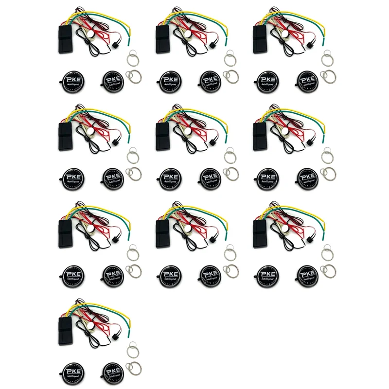 

【FEEL THE DIFFERENCE 】10X 2.4G RFID Immobilizer Wireless Engine Lock Car Alarm Anti-Hijacking Circuit Cut Off Auto Unlock Device