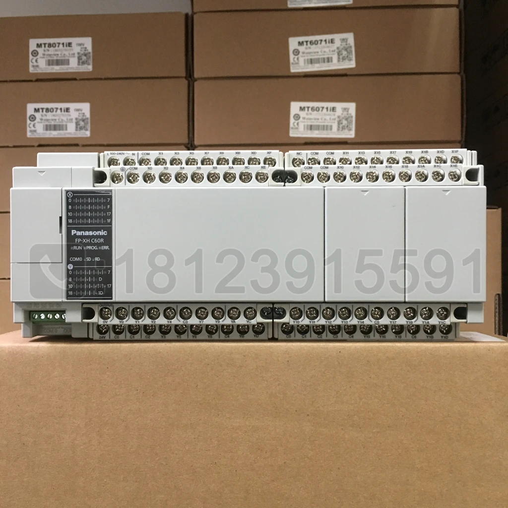 Original Panasonic PLC FP-XHC60R/AFPXHC60R replaces AFPX-C60R.