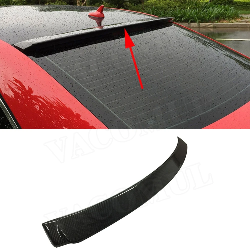 

VACOMUL Carbon Fiber Car Rear Roof Spoiler Wing for Audi A3 S3 2014 2015 2016 2017 2018 Sedan 4 Doors Car Styling