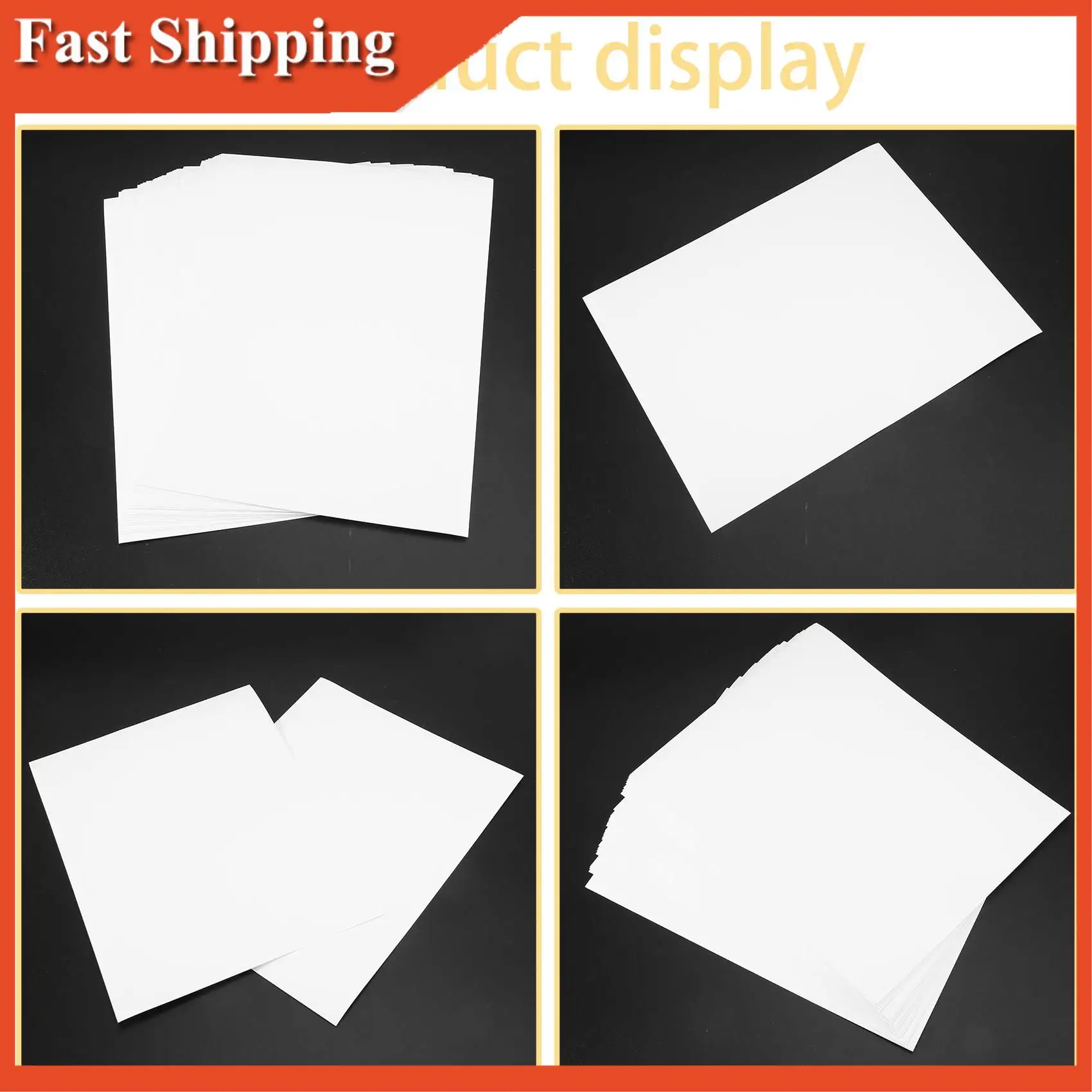 كفاءة قسط للطباعة ملصق فينيل مقاوم للماء ورقة ل النافثة للحبر والطابعة 210X280mm 30 ورقة ماتي ورق لاصق أبيض