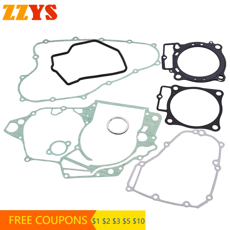 

450cc Motorcycle Engine Complete Full Cylinder Head Overhaul Gasket Mat Pad Kit for Honda CRF450R 2009-2014 13 CRF450 CRF 450 R