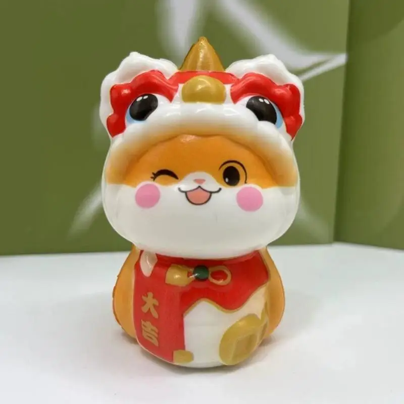 Snake Year Squeeze Toys Snake Sensory Toy Soft Stress Relief Squeeze Toy Chinese Cute Pinching Toy Slow Rebound Fidget Toy For