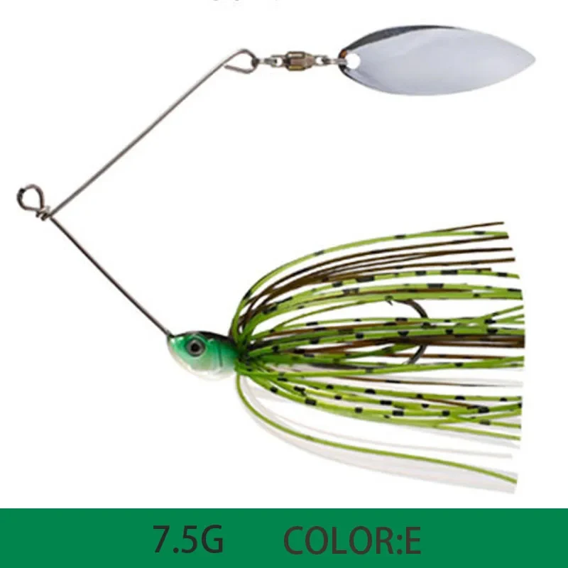 Chatterbait TAKEDO LD09 – Señuelo spinner de alambre para lucio - imagen 5