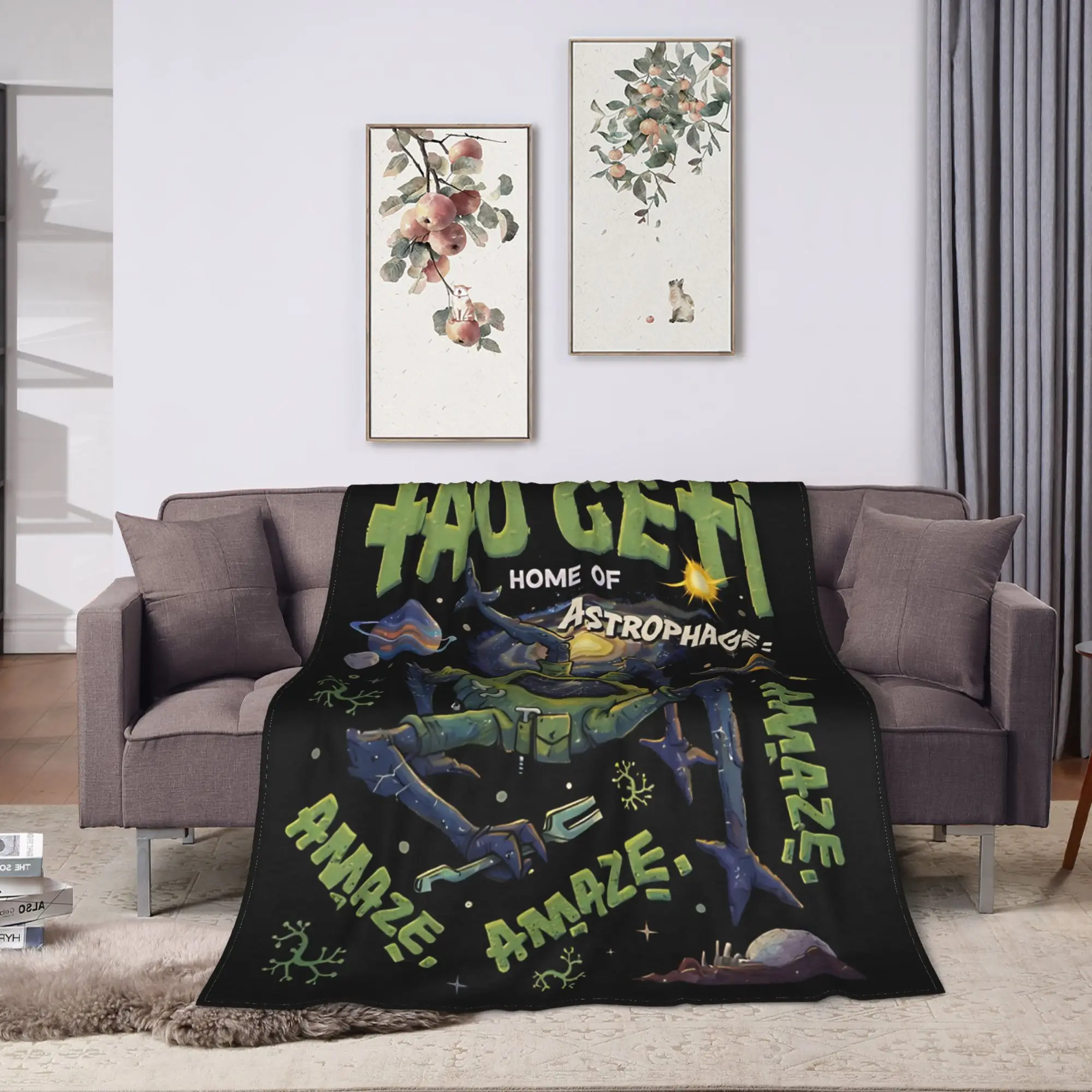 Project Hail Mary Blankets Quality Soft Warm  Throw Blanket Winter Children Bedroom Novelty Bedspread