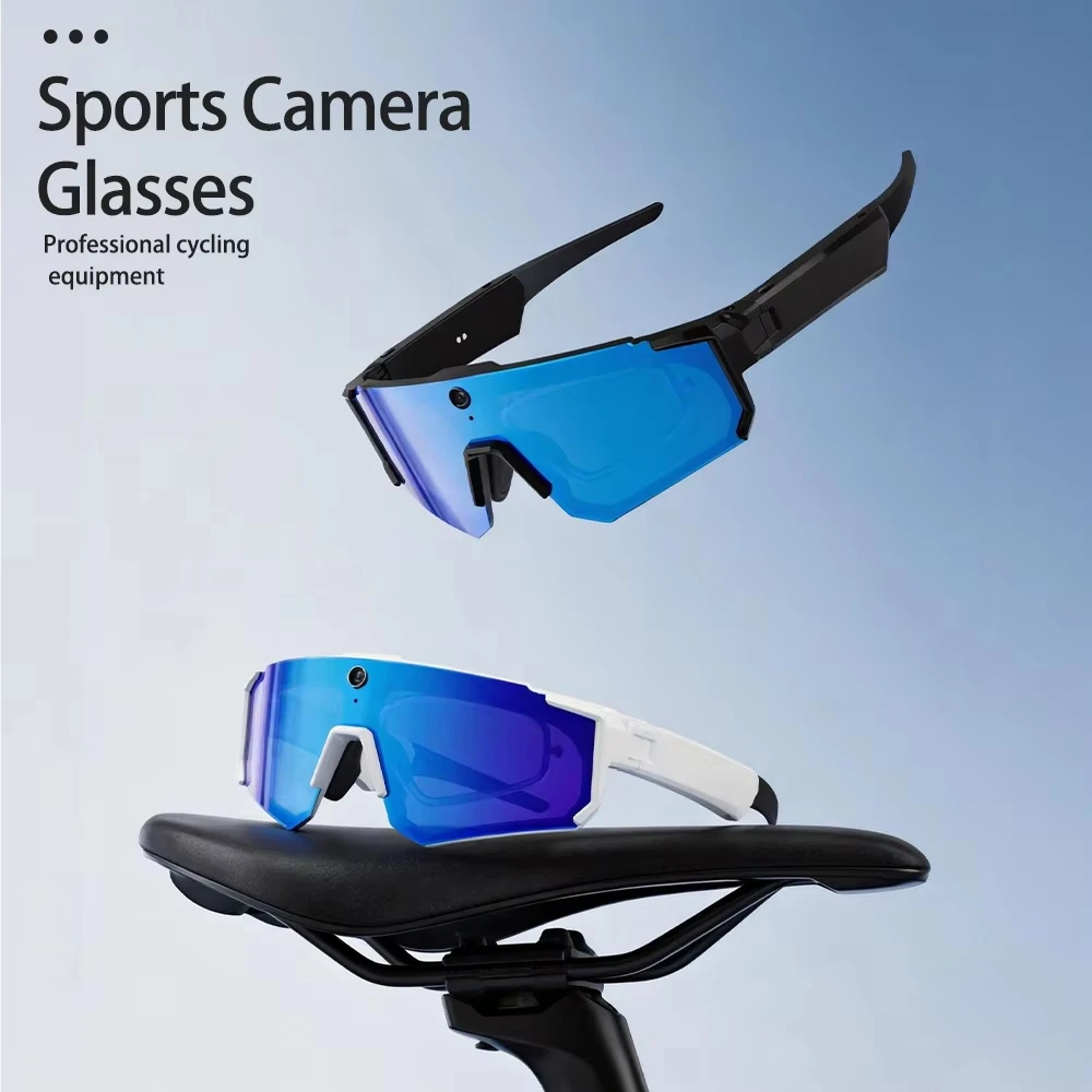 

Image recognition capture smart glasses 800MP high definition camera 1080P video IPX5 waterproof
