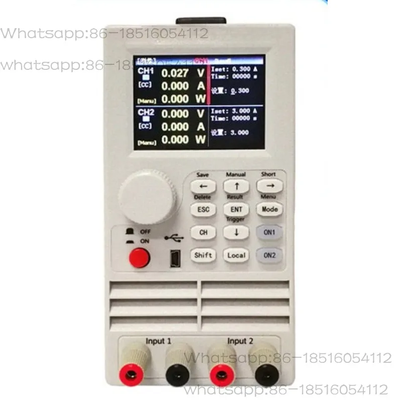 L6104 Programmable DC Electronic Load Meter Single and Double Channel DCL6204 Battery Capacity Internal Resistance