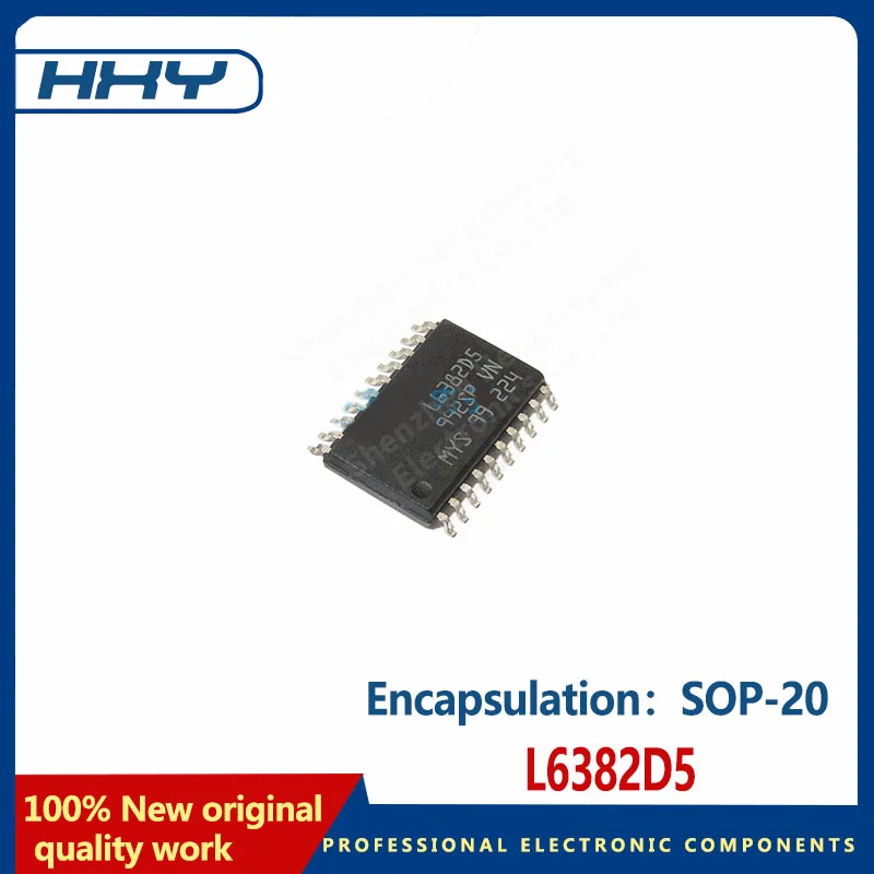 5pcs   L6382D5 Package SOP-20 power microcontrolled ballast