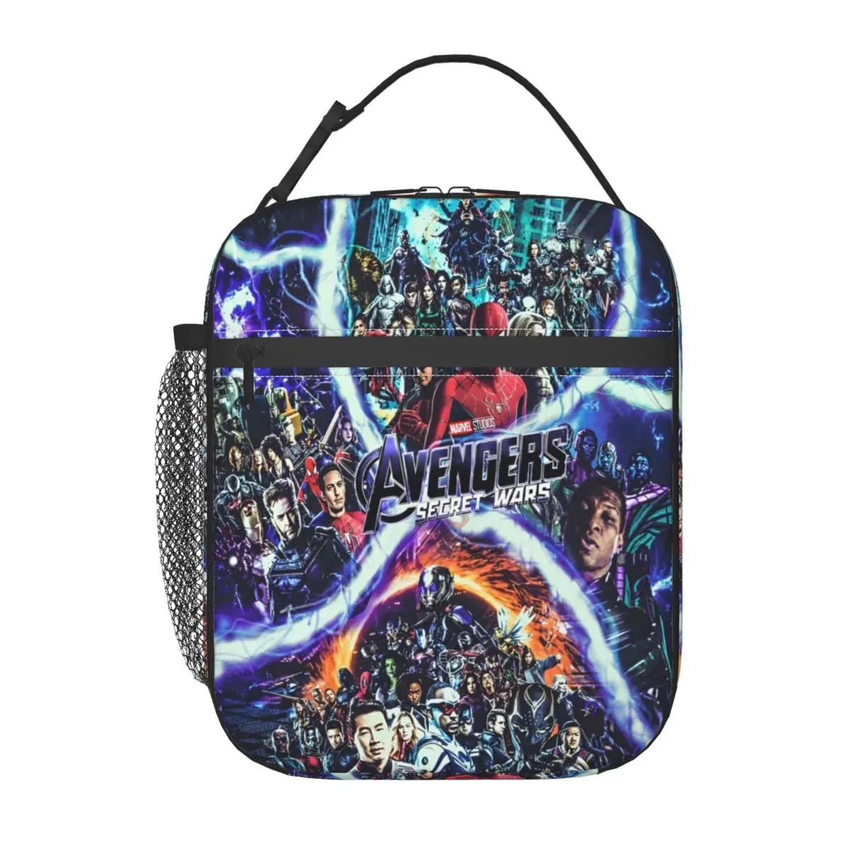 The Avengers Heros Hero Thermal Insulated Lunch Bags for Picnic Portable Food Bag Container Cooler Thermal Lunch Box