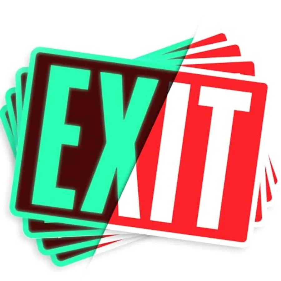 Adesivi per cartelli di uscita - Emergency Exit Sign recensione e prezzo