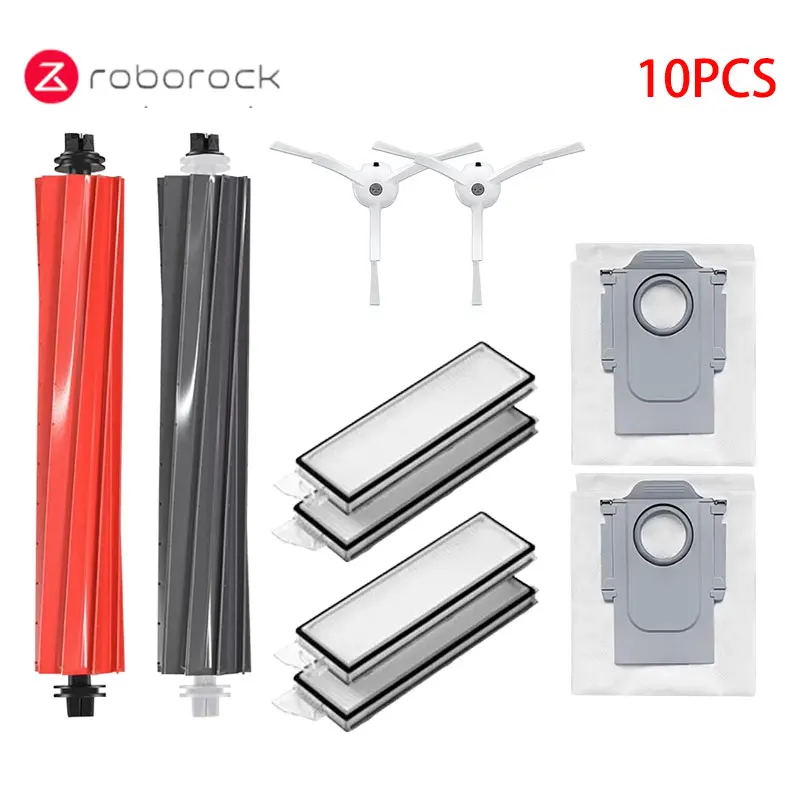 Roborock S8 MaxV Ultra Accessoires Robotstofzuiger Hoofdzijborstel Hepa Filter Mop Stofzakken Reserveonderdelen