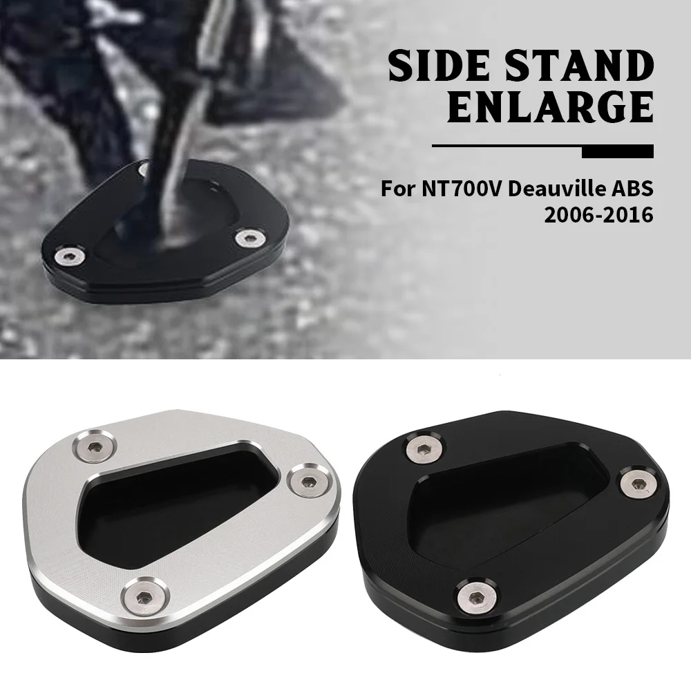 

Motorcycle Side Stand FOR Honda NT700V DEAUVILLE ABS 2006-2016 Enlarge Pad Plate Kickstand Enlarger Support Extension Enlarged