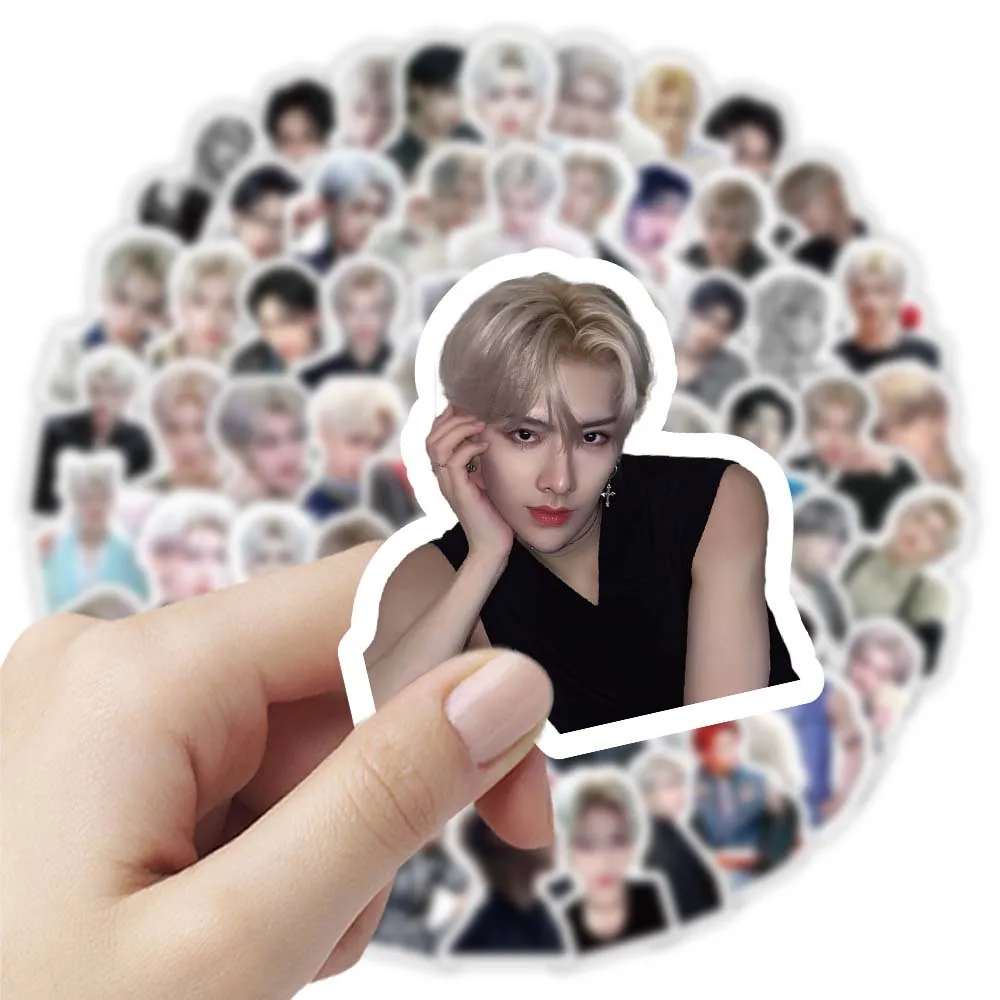 10/103pcs Kpop B1 1st Album YOUTH IN THE SHADE Cool RICK-Y New Album Stickers Poster Selfie Photo Print Photo Sticker Wholesale