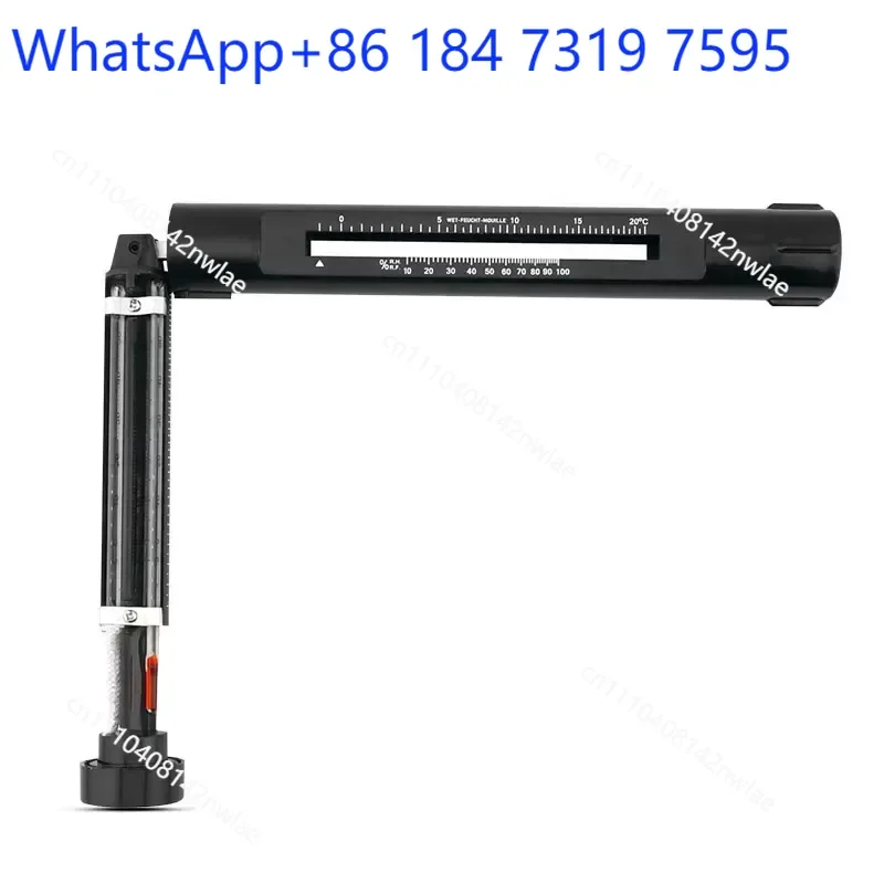 Chain Dry Humidity Shaker EESC Hand Cranked Thermometer Replaces Elcometer G116C Tester
