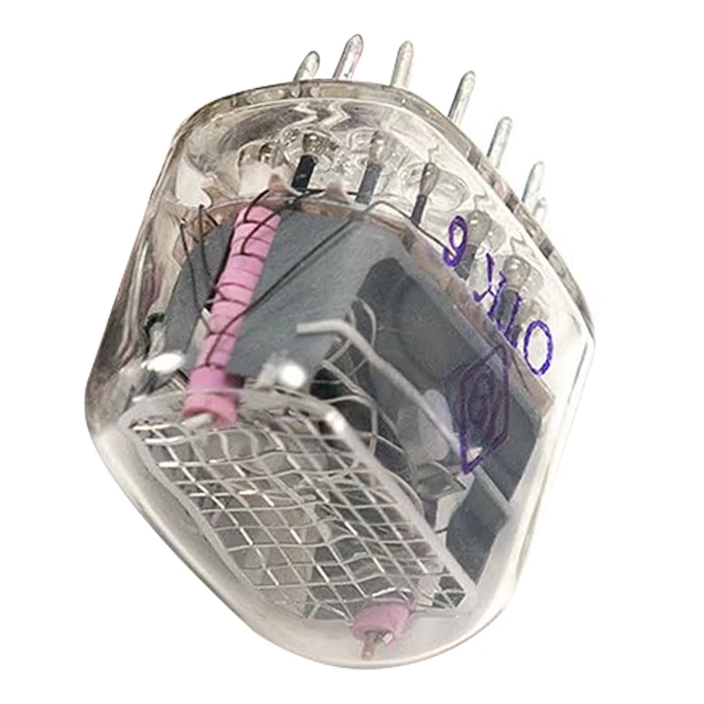IN12 replacement digital tube with decimal point for clock displays neon glass metal cold cathode indicator 1pcs