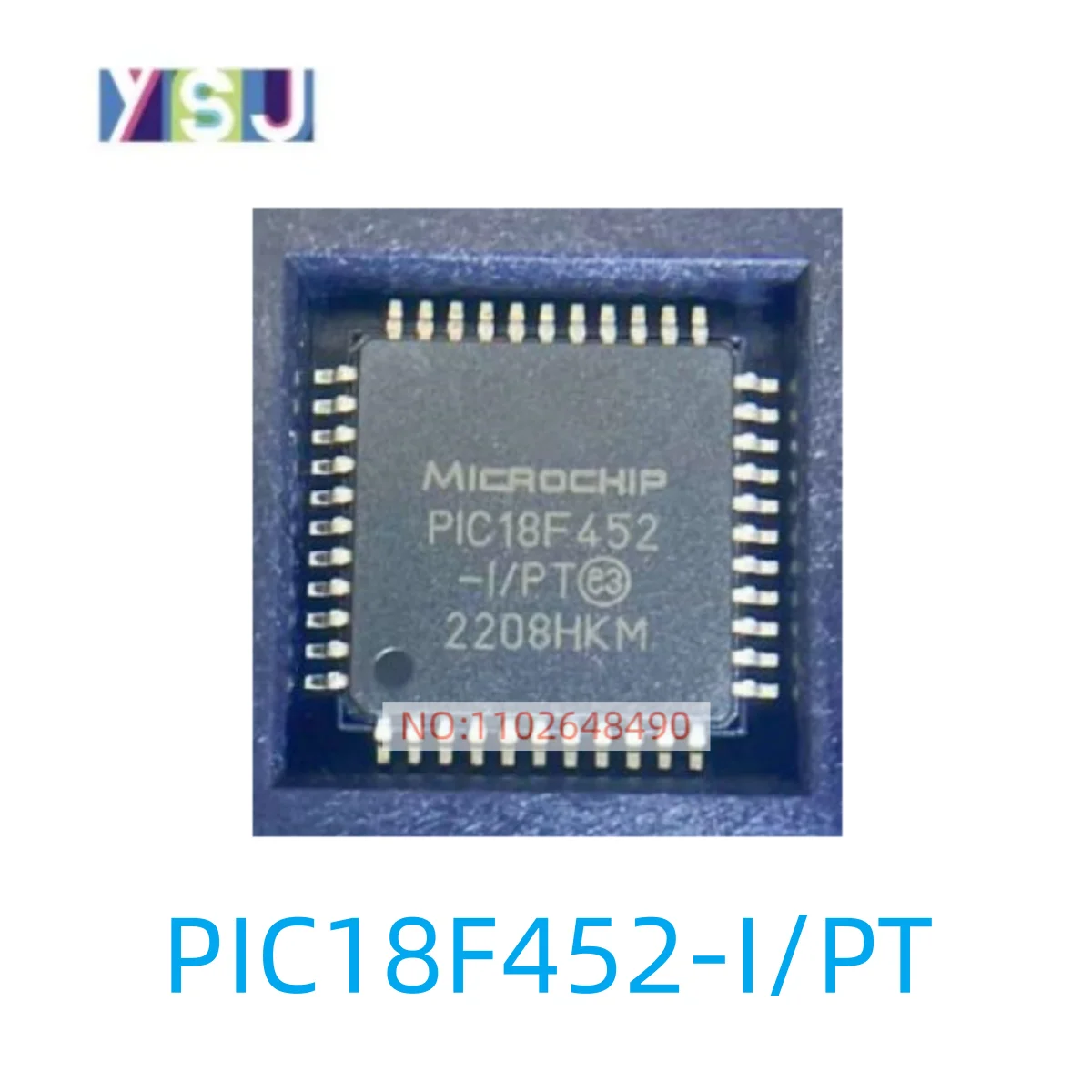 PIC18F452-I/PT IC Brand New Microcontroller EncapsulationQFP