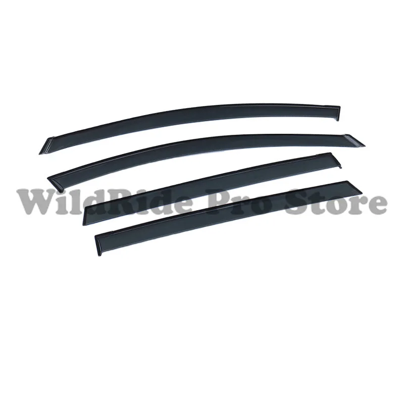 1 set For TOYOTA RAV 4 XA40 2013 2018 Rain Visor Side Window Deflector Rain Guard Thickened